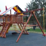 Установка детской площадки в Ленинградской области, Проект №4