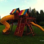 Установка детской площадки в Московской области, Санаторий