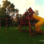 Установка детской площадки в Московской области, Санаторий
