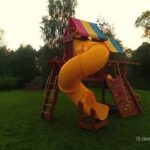 Установка детской площадки в Московской области, Санаторий