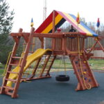 Установка детской площадки в Ленинградской области, Проект №4
