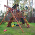 Установка детской площадки в Ленинградской области, Проект №6