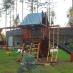 Установка детской площадки в Ленинградской области, Проект №6