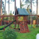 Установка детской площадки в Ленинградской области, Проект №6