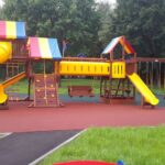 Установка детской площадки Санкт-Петербург, многоквартирный дом