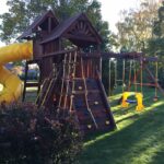 Установка детской площадки в Ленинградской области, Проект №8