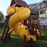 Установка детской площадки в Ленинградской области, Проект №8