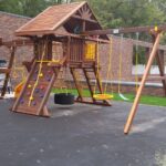 Установка детской площадки в Санкт-Петербурге, жилой комплекс, Проект №2