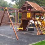 Установка детской площадки в Санкт-Петербурге, жилой комплекс, Проект №2