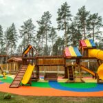 Установка детской площадки в Ленинградской области, Сосново