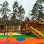 Установка детской площадки в Ленинградской области, Сосново