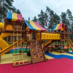 Установка детской площадки в Ленинградской области, Сосново