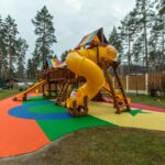 Установка детской площадки в Ленинградской области, Сосново