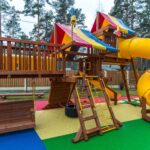 Установка детской площадки в Ленинградской области, Сосново