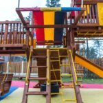 Установка детской площадки в Ленинградской области, Сосново