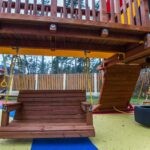 Установка детской площадки в Ленинградской области, Сосново