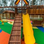 Установка детской площадки в Ленинградской области, Сосново
