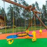 Установка детской площадки в Ленинградской области, Сосново