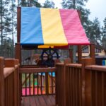 Установка детской площадки в Ленинградской области, Сосново