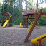 Установка детской площадки в Московской области, Общественный парк