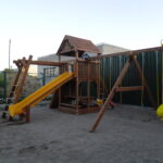 Установка детской площадки в Ленинградской области, Ропша