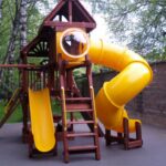 Установка детской площадки в Ленинградской области, Проект №3