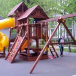 Установка детской площадки в Ленинградской области, Проект №3
