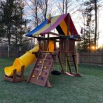 Установка детской площадки в Ленинградской области, Проект №7