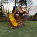 Установка детской площадки в Ленинградской области, Проект №7