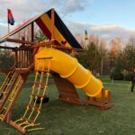 Установка детской площадки в Ленинградской области, Проект №7