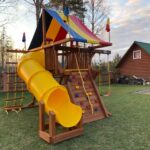 Установка детской площадки в Ленинградской области, Проект №7