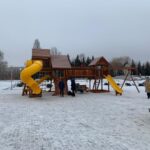 Установка детской площадки в Волгоградской области, главная площадь города