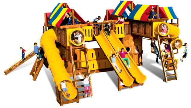 Игровой городок Кинг Конга Тент (King Kong Play Village RYB)